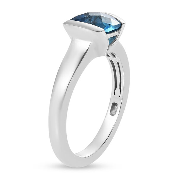 Schweizer Blautopas-Ring - 1,72 ct. image number 5