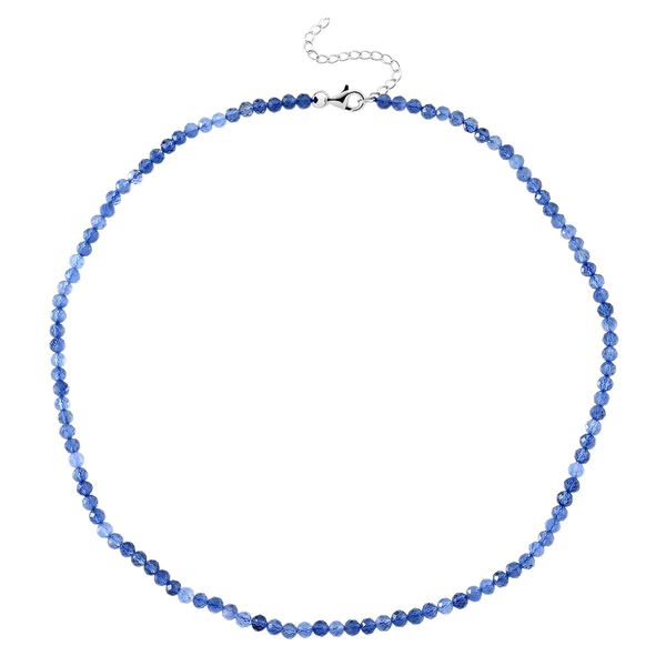 D'Joy Santamaria Aquamarin Halskette ca. Flexibles cm 925 Silber rhodiniert ca. 45,00 ct. image number 3