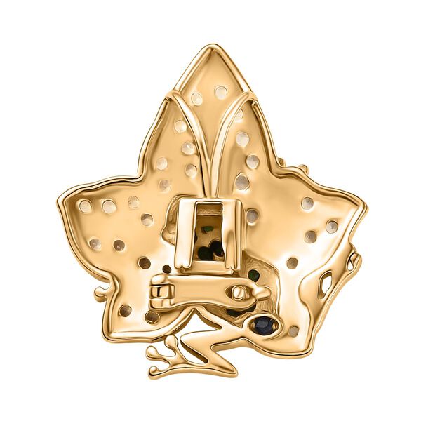 GP Trionfo Kollektion- Natürlicher Chromdiopsid, Citrin und blauer Saphir Ring/ Anhänger - 1,15 ct. image number 11