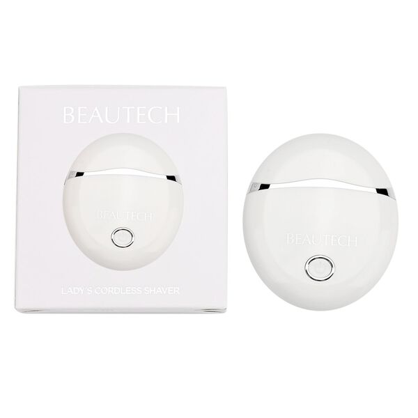 BEAUTECH 3 in 1 Shaver mit 316L Edelstahl Klinge, Aufladbar, 500 mAh, Wei&szlig; image number 0