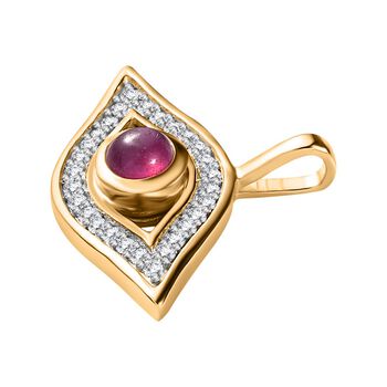 Nazar afrikanischer Rubin und Zirkon-Anh&auml;nger