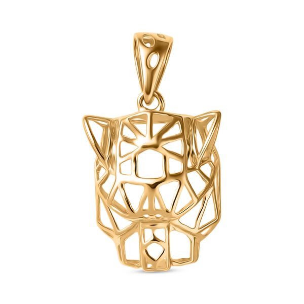 Anh&auml;nger im Panther-Design in 375 Gold