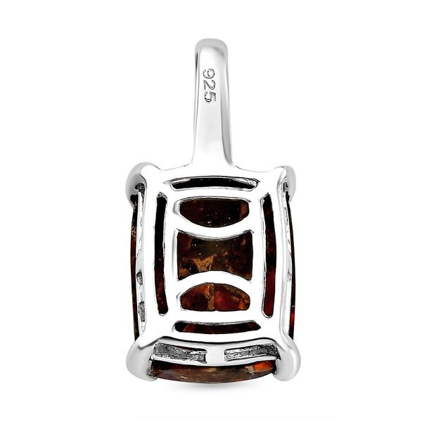 Feueropal Matrix-Anh&auml;nger, 925 Silber ca. 2,66 ct image number 5