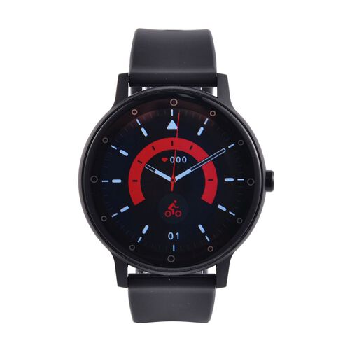 HiWatch Plus Smartwatch Schwarz, Bluetooth 5.3, TFT-Display, Herz- & Gesundheitsmonitoring, iOS und Android-kompatibel image number 0