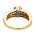 Ceylon Farbe Quarz Ring 925 Silber vergoldet  ca. 1,41 ct image number 5