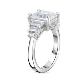 Moissanit Ring - 3,48 ct.