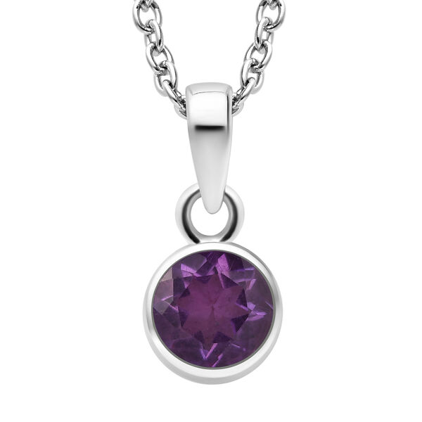 Afrikanischer Amethyst-Anh&auml;nger und Ohrringe aus 925 Silber, mit Kette aus Edelstahl ca. 2.62 ct image number 4