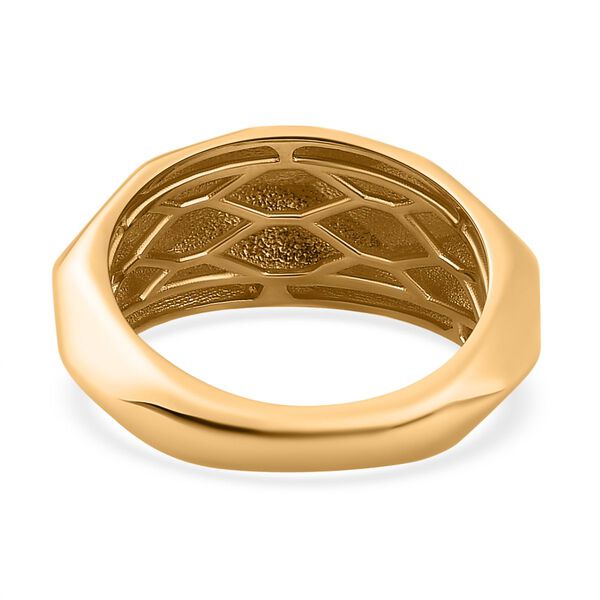 Ring, 925 Silber 750 Gelbgold Vermeil image number 6