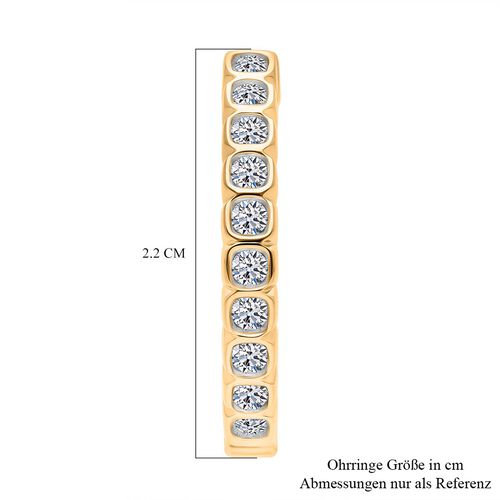 LUXURIANT DIAMOND- SI Labor Diamant Ohrringe- 0,50 ct. image number 4