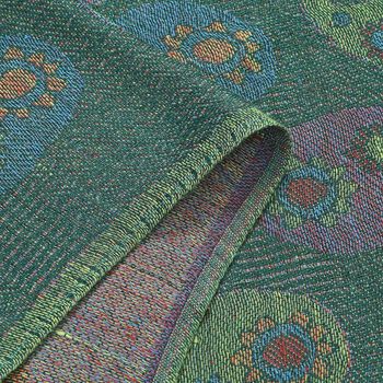 Paisley Schal in gr&uuml;n