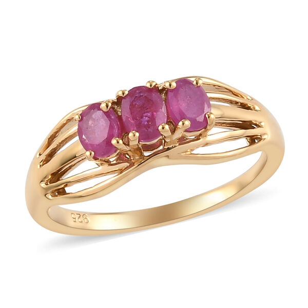 Afrikanischer Rubin-Ring - 0,77 ct. image number 4