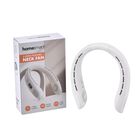 AirFlow Display Halsventilator - 3-Stufen, Bladeless Design, Weiß