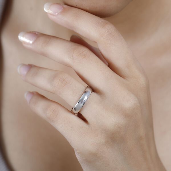 Bandring mit Kreuzmotiv, 925 Silber rhodiniert image number 3