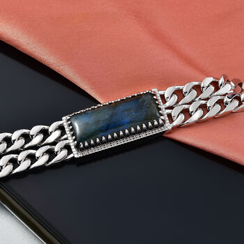 EVER TRUE Labradorit Armband ca. 20 cm Nickelfreies Messing ca. 26.60 ct (10-15 Werktage Lieferzeit) 26.60 ct