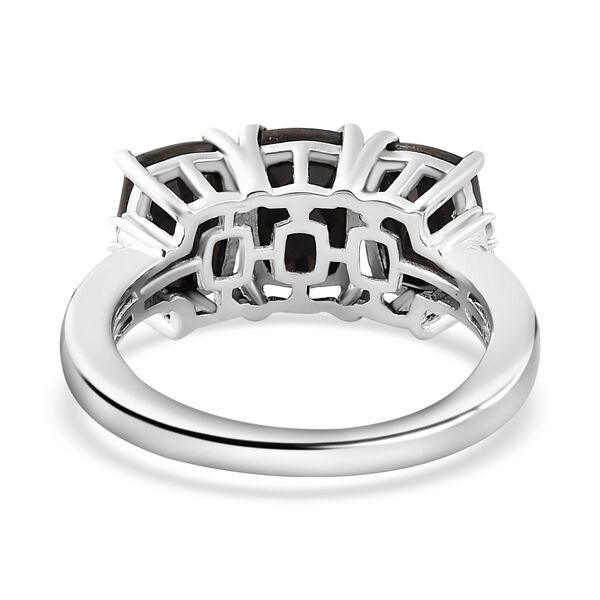Elite Shungit und Moissanit Ring - 2,63 ct. image number 5