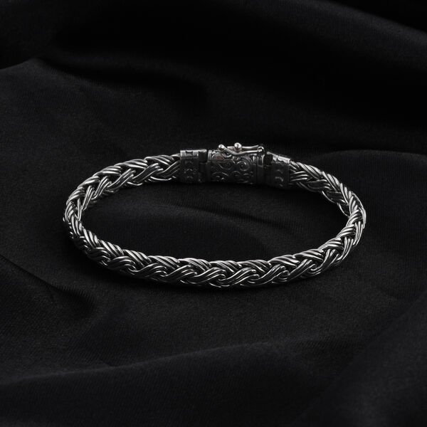 Royal Bali - Geflochtenes Armband, ca. 20 cm, 925 Silber ca.34,67g image number 5