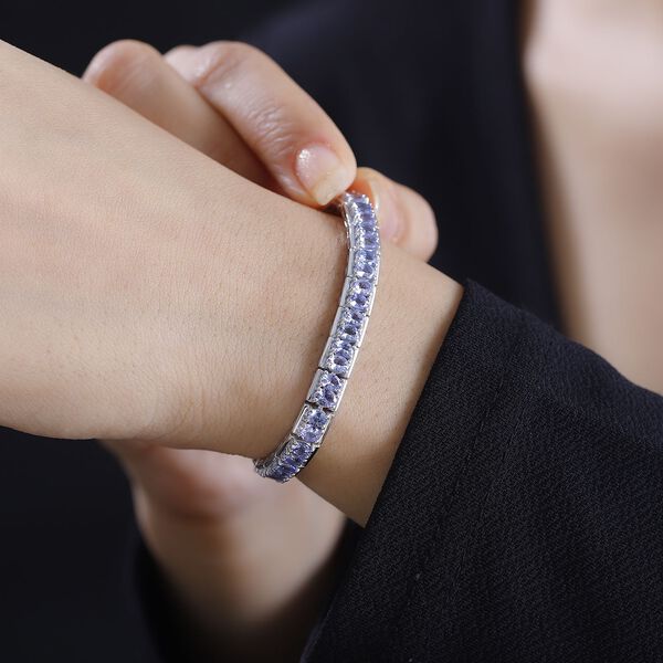 Tansanit Armband,19 cm - 9,83 ct. image number 7