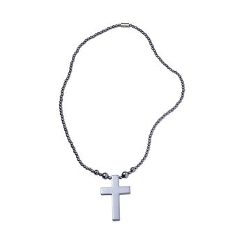 3er Set H&auml;matit Halsketten mit Elefant, Schmetterling und Kreuz ca. 727.65 ct