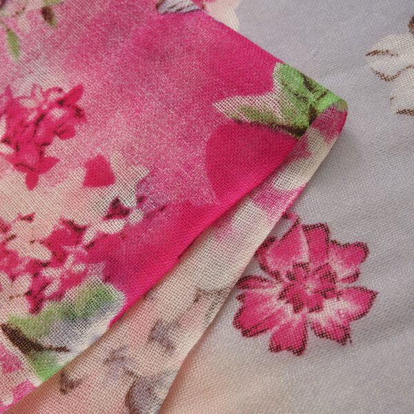 100% Merino Woll-Schal mit Quasten, 70x180cm, Mehrfarbig image number 6