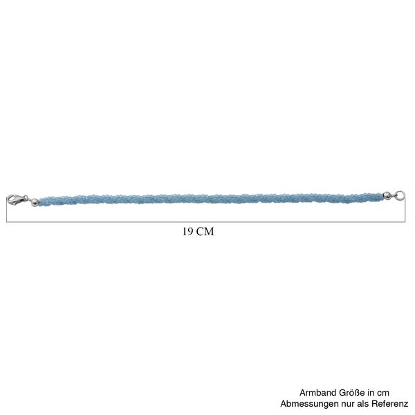 Apatit Armband, ca. 19 cm, 925 Silber ca. 14.25 ct image number 4