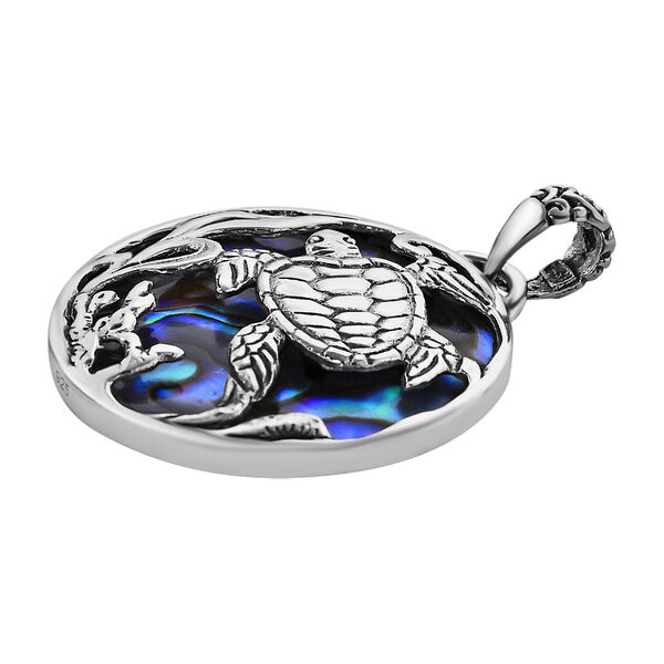Royal Bali Kollektion- Abalone Muschel Schildkröten-Anhänger - 1 ct. image number 3
