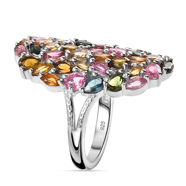 Multi-Turmalin und Zirkon Ring - 5,09 ct. image number 5
