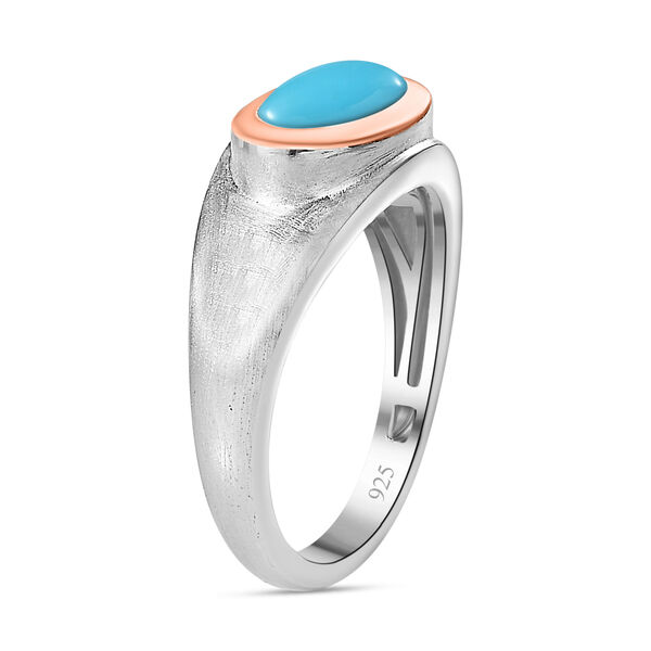 Amerikanischer, natürlicher, Sleeping Beauty Türkis-Ring - 1,11 ct. image number 5