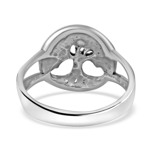 Lebensbaum Ring in Silber image number 3