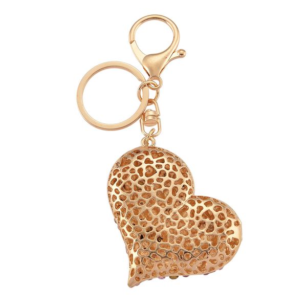 3er-Set Mehrfarbige Kristall- und Emaille-Schl&uuml;sselanh&auml;nger image number 5