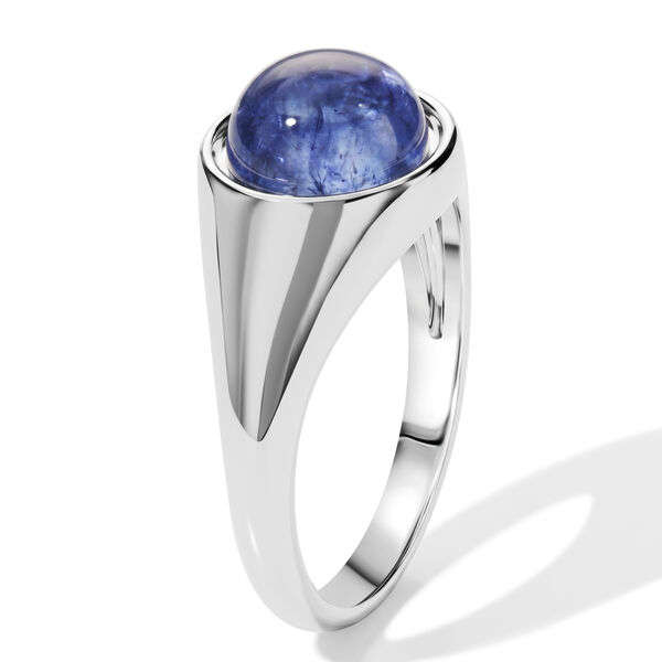 D'Joy AA Tansanit Ring 925 Silber Rhodiniert (Gr&ouml;&szlig;e 17.00) ca. 2,72 ct image number 4