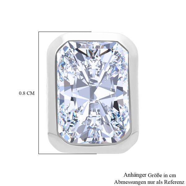 LUXURIANT DIAMOND - Lab Grown Diamant VS-EF IGI zertifiziert Anhänger 950 Platin ca. 1.00 ct image number 6