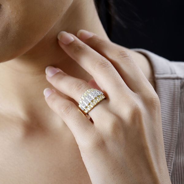 Moissanit Ring - 0,85 ct. image number 3