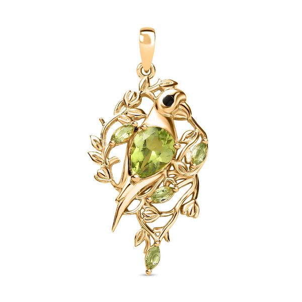Peridot Anh&auml;nger - 1,27 ct.