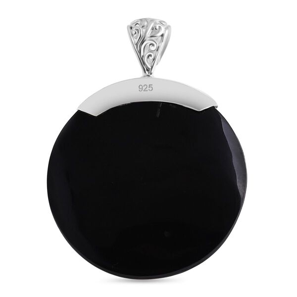 Afrikanischer Amethyst, Abalone Muschel Anhänger 925 Silber ca. 0,61 ct. image number 4