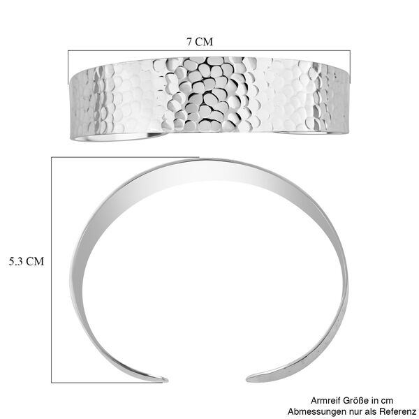 Royal Bali - Handgearbeiteter Silber Armreif, ca. 18.5 cm ca. 16,04g image number 5