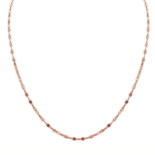 Valentino 925 Silber rosévergoldet Kette, ca. 45 cm image number 0
