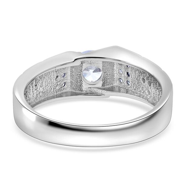 Lustro Stella Wei&szlig;er Zirkonia Ring 925 Silber rhodiniert (Gr&ouml;&szlig;e 17.00) image number 5