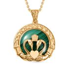 Malachit Schmuckset ca. 6,81 ct.