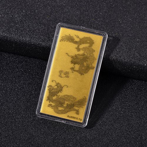 Drachen Barren in 999 Gold image number 1