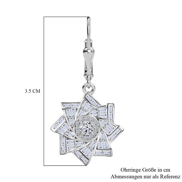 LUXURIANT DIAMANT - Lab Grown Diamant SI-GH Ohrringe 925 Silber rhodiniert ca. 0.99 ct image number 6