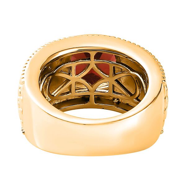 Roter Granat Ring in Goldton - 2,67 ct. image number 6