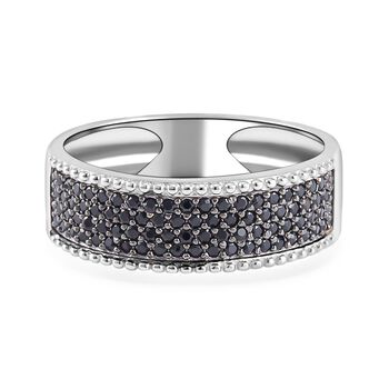 Schwarzer Spinell-Bandring - 0,53 ct.