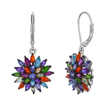 Multi-Edelstein-Ohrringe - 5.02 ct.