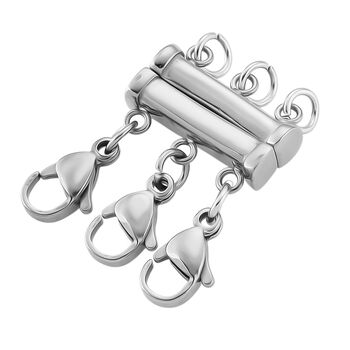 EVER TRUE Stufenverschluss in Silberton