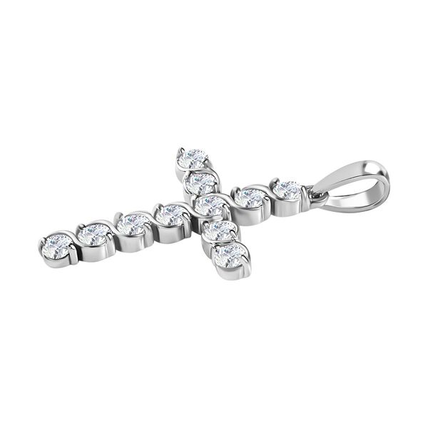 Moissanit Anhänger - 0,77 ct. image number 4