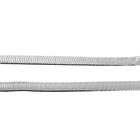 Fischgrätenkette 45 cm in rhodiniertem 925 Silber image number 2