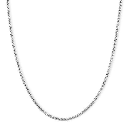 316L Edelstahl Halskette ca. 60 cm + 5 cm Extender, ca. 29,20g