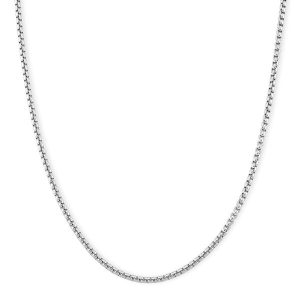 316L Edelstahl Halskette ca. 60 cm + 5 cm Extender, ca. 29,20g