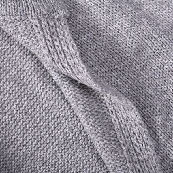 Weste mit Kragen, Melange grau image number 6