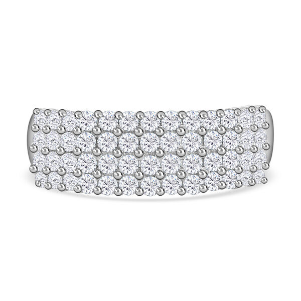 RHAPSODY  SGL zertifizierter SI GH Diamant-Ring in 950 Platin - 1 ct.